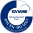 Certificate of quality TÜV NORD DIN EN ISO DE