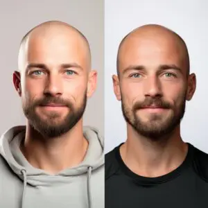 treatment of alopecia on the face