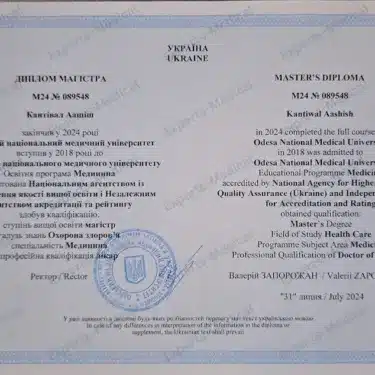 Diploma de médico